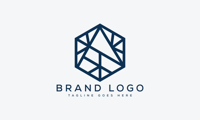 letter A logo design vector template design for brand