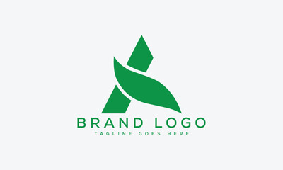letter A logo design vector template design for brand