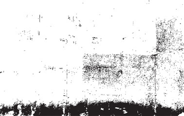 Black grunge texture isolated on white background. Distressed backdrop.