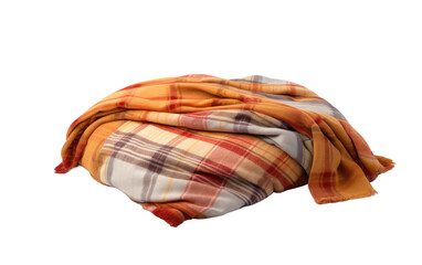 Warm Wool Blanket Isolated on Transparent Background © Your Choice