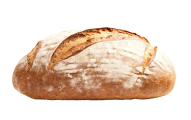 Classic French Baguette Isolated on Transparent Background