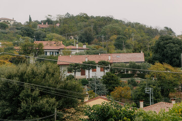 city of Baone and Este in Italy