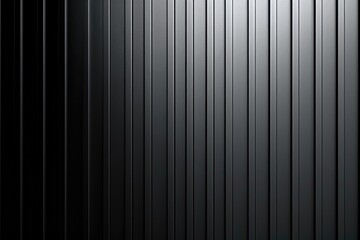 Obraz premium Realistic Vertical Black Slats Background