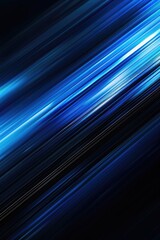 Abstract Blurred Blue Lines Motion Background