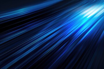 Dynamic Blue Streaks Light Effect Wallpaper