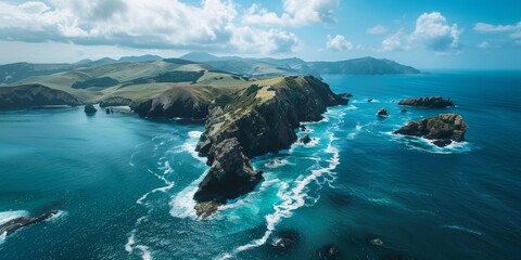 NZ Marine Conservation - obrazy, fototapety, plakaty