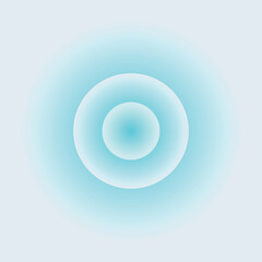 Infographic template for business. Circle gradient. Blue. Vector in concept technology, science, music, modern.