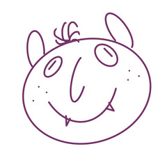 Obraz premium Drawing of a monster