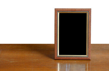 old photo frame on the table - 768710690