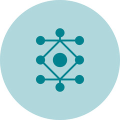 Network Analysis Vector Icon