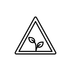 Greenhouse outline icons, minimalist vector illustration ,simple transparent graphic element .Isolated on white background