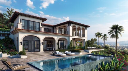 Fototapeta premium a recently sold home, immortalizing its unique features and character in a captivating image that reflects its new ownership.