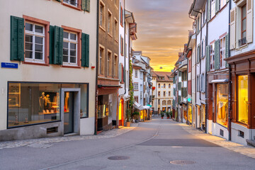 Fototapeta na wymiar Basel, Switzerland in the Old Town