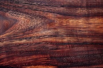 Luxurious Mahogany Wood Texture, Realistic Flat Wooden Surface Background Photo - obrazy, fototapety, plakaty