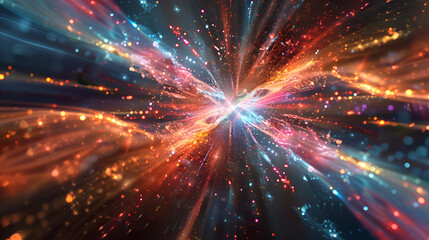 Naklejka premium abstract technology background , generative ai