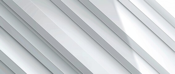 Fototapeta premium KS Abstract white background with diagonal lines and shad.