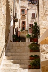 The historic center of Polignano a Mare (Puglia, Italy) is a true jewel, a maze of narrow white streets, full of little shops, restaurants and bars
