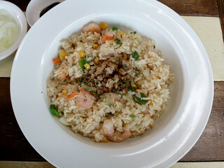 Delicious fried rice, Korean style Chinese food