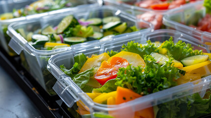 Pre-packaged Fresh Salad Varieties