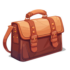 Business briefcase symbol cartoon vector illustrati
