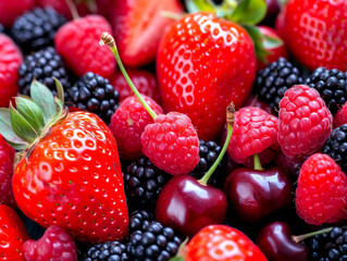 Obraz premium Assorted Berries Collection