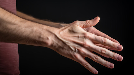 hands performing exercises to restore mobility