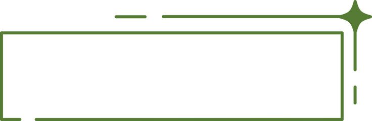 Obraz premium Minimalist aesthetic line frame