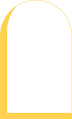 Obraz premium Minimalist aesthetic line frame