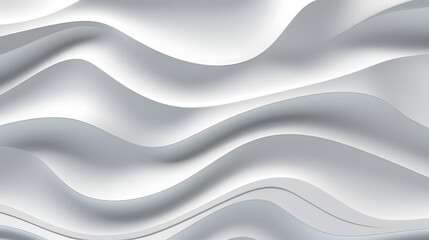 Digital white wave curve sculpture abstract graphic poster web page PPT background - obrazy, fototapety, plakaty
