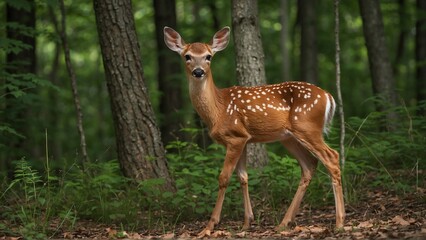 deer in the forest