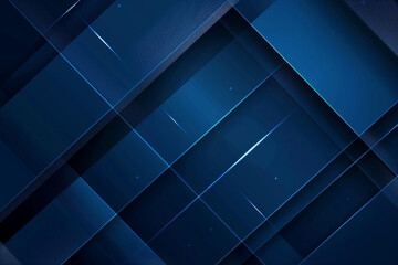 Blue Background. Dark blue abstract background geometry shine and layer element vector for presentation design. Vector design for business, corporate, institution, party, festive, seminar, and talks. - obrazy, fototapety, plakaty