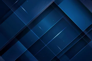 Foto op Aluminium Blue Background. Dark blue abstract background geometry shine and layer element vector for presentation design. Vector design for business, corporate, institution, party, festive, seminar, and talks. © alishba Lishay