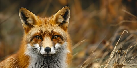 Captivating Vulpine Wisdom Foxes Exemplifying Clever Problem Solving and Adaptability in Diverse Landscapes - obrazy, fototapety, plakaty