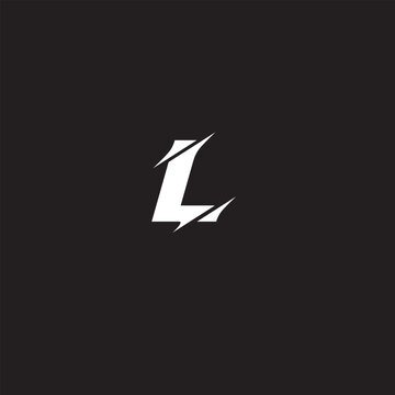 Initial letter L logo and wings symbol. Wings design element, initial Letter L logo Icon, Initial Logo Template
