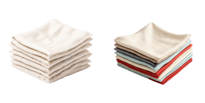 set of pad isolated on transparent background