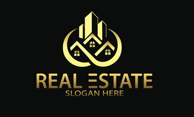 Real Estate Logo Design Template
