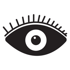 Open eyes icon. Eyesight symbol. Retina scan eye icons. Set eye icons, vision sign. 11:11