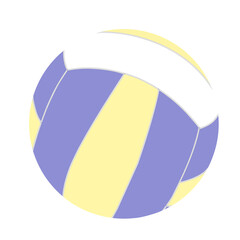 transparent volleyball ball illustration