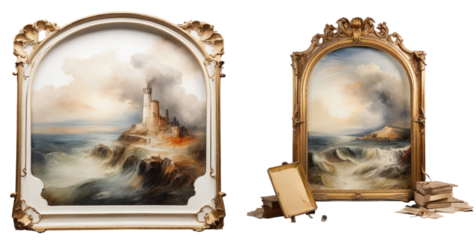 set of turner isolated on transparent background