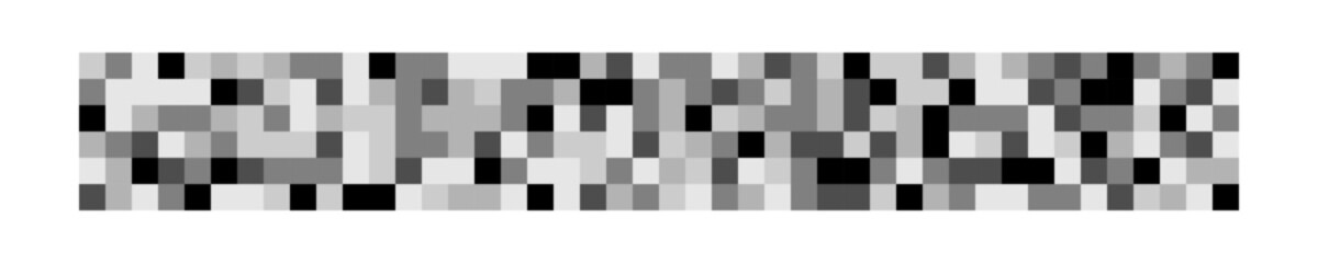 Censor blur texture. Gray pixel mosaic backgrounds. Checkered pattern to hide text, image or another prohibited, privacy or adult only content. Vector graphic illustration