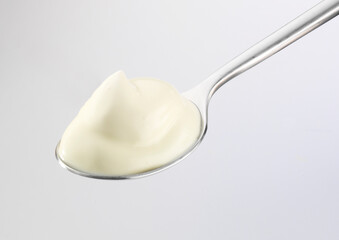 Mascarpone Löffel, Chromlöffel, Mascarpone, Creme, Dessert,