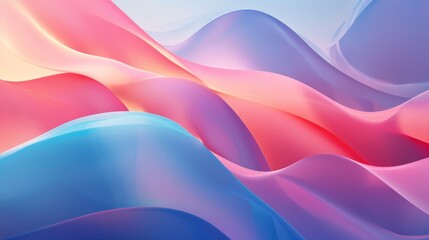 pastel gradient background suitable for responsive design, ensuring smooth scaling across various screen sizes and orientations. - obrazy, fototapety, plakaty