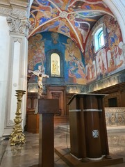 interior of the church