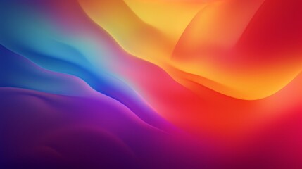 Fototapeta premium Smooth and blurry rainbow background. Modern bright rainbow colors