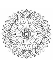 mandala coloring book for adults and children