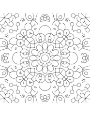 mandala coloring book for adults and children