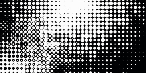 Real grunge organic vintage halftone vector ink print background.