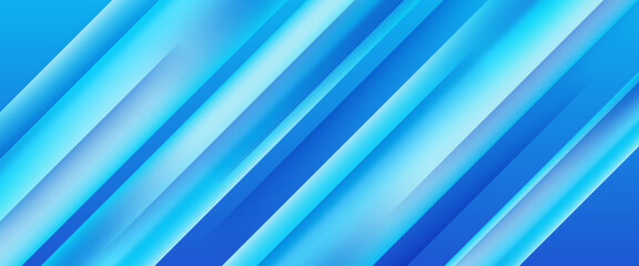 Blue vector gradient abstract banner design. Graphic design element modern style concept for background, banner, flyer, card, wallpaper, cover, or brochure