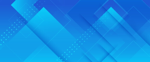 Blue vector gradient abstract banner design. Graphic design element modern style concept for background, banner, flyer, card, wallpaper, cover, or brochure