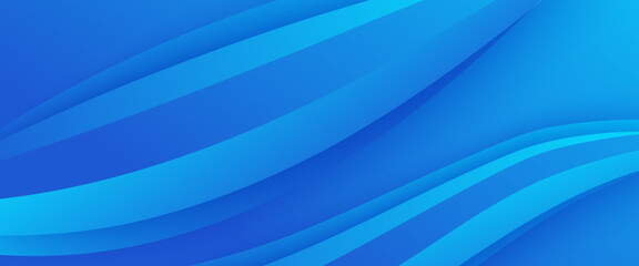 Blue vector minimalist modern abstract banner with shapes. For website, banners, brochure, posters, flyer, card, and cover